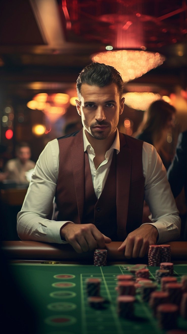 Live dealer in HD during a Hip Hop Panda round