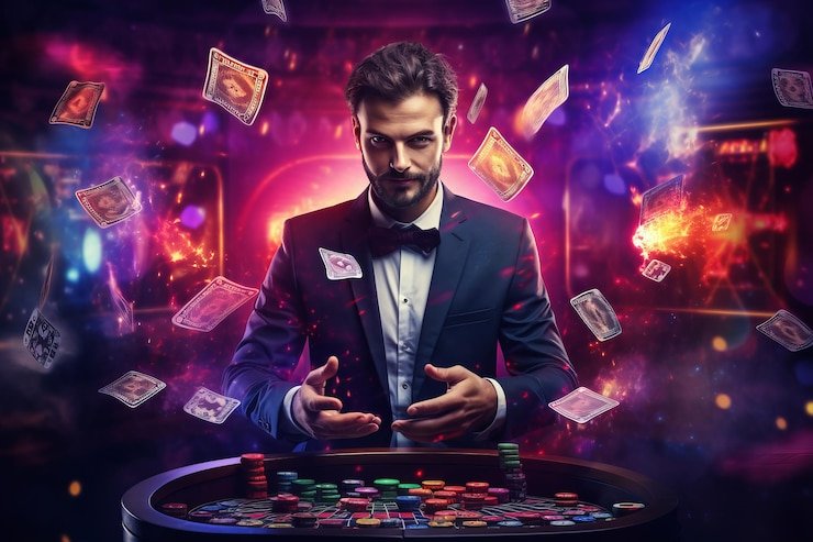 Wolf Gold slot game on casaprize showing 5-reel grid and winning payline